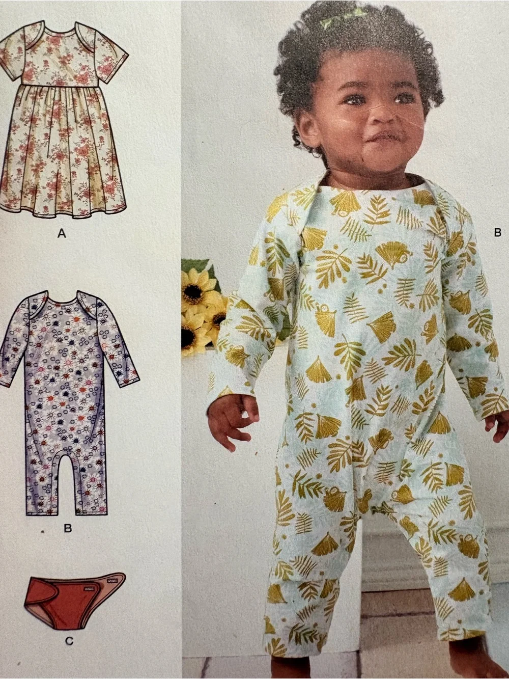 BN UNCUT SIMPLICITY 9282 A SEWING PATTERNS TODDLERS BABIES